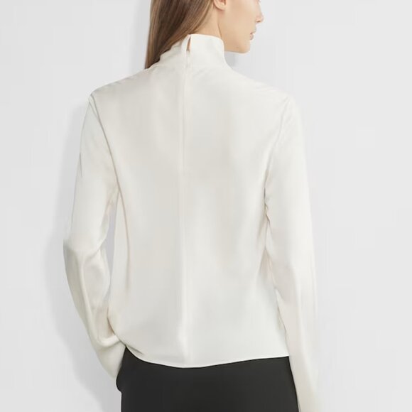 Aritzia Babaton Calisto Satin Blouse - new with tags - Picture 2 of 5
